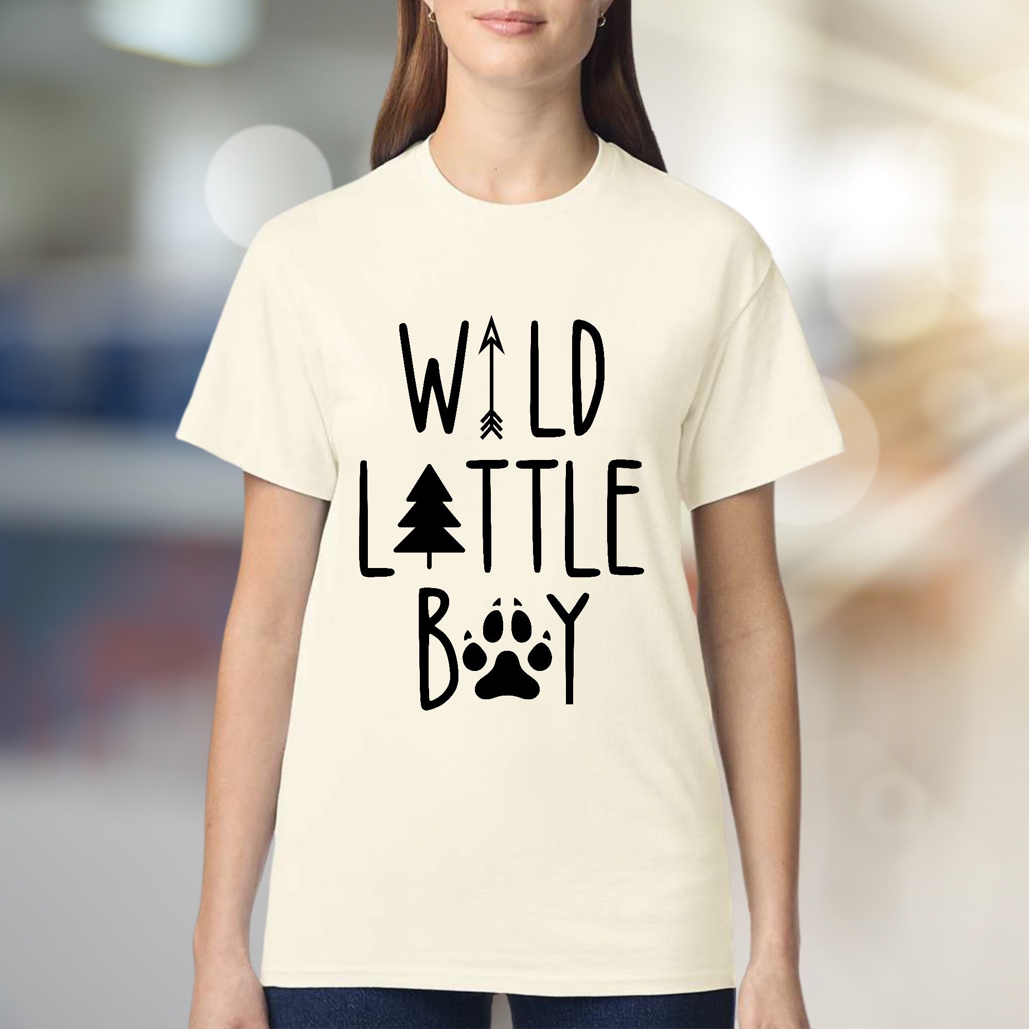 "Wild Little Boy" Wilderness Graphic Tee, a Nature-Inspired Pick for Adventurous Parents