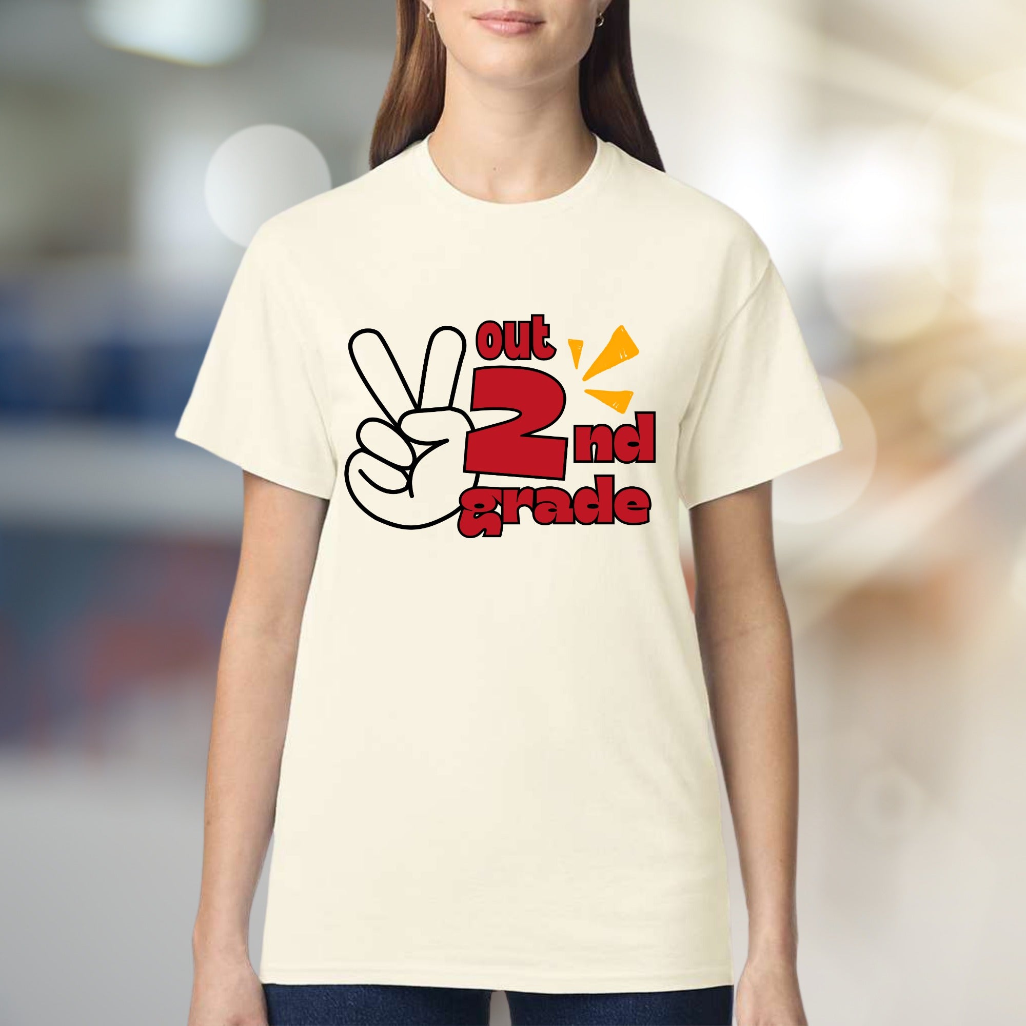 "Out 2nd Grade" School's Out Graphic Tee, a Celebration Pick for Students