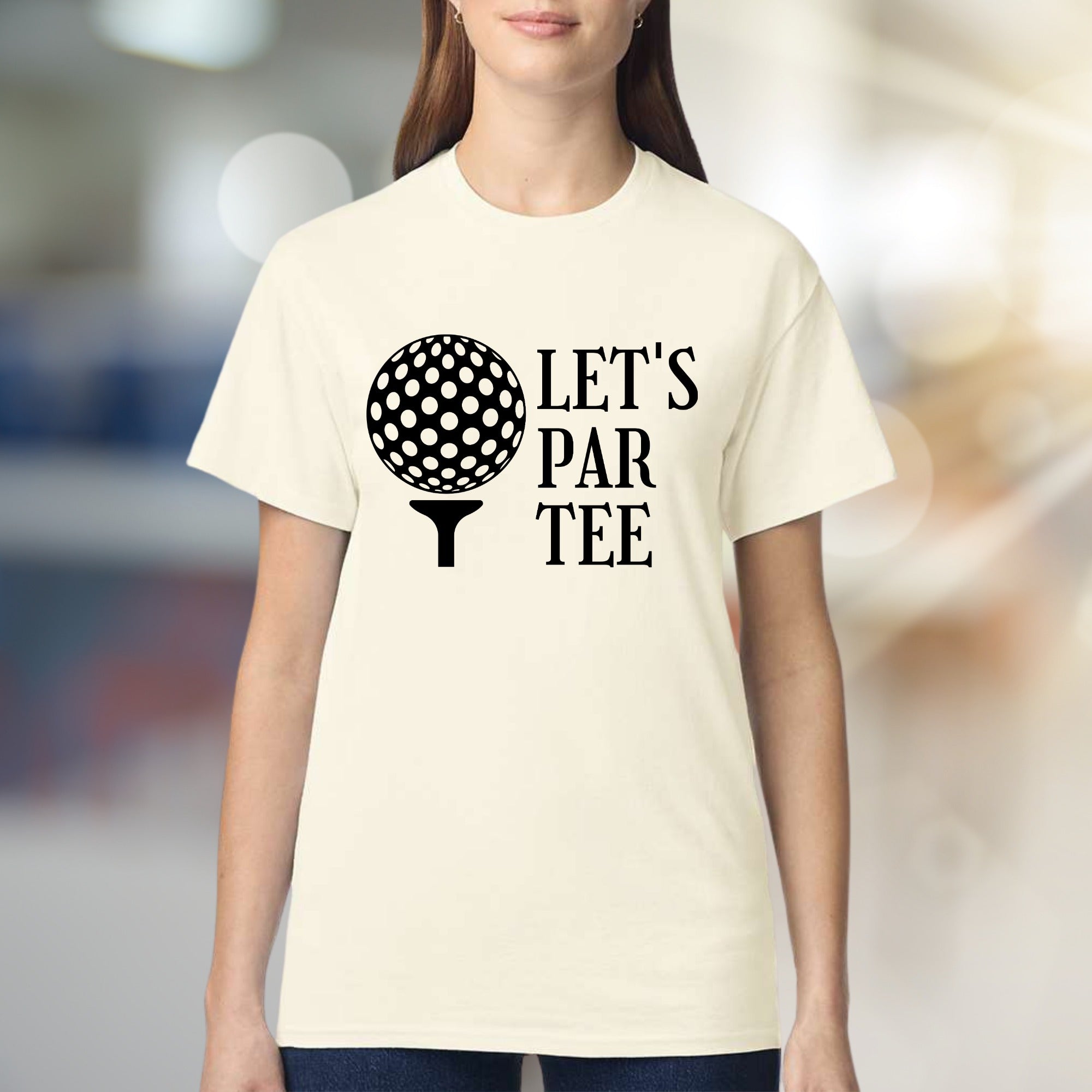 Let's Par Tee Golf Graphic Tee, A Playful Sports Pick for Golfers