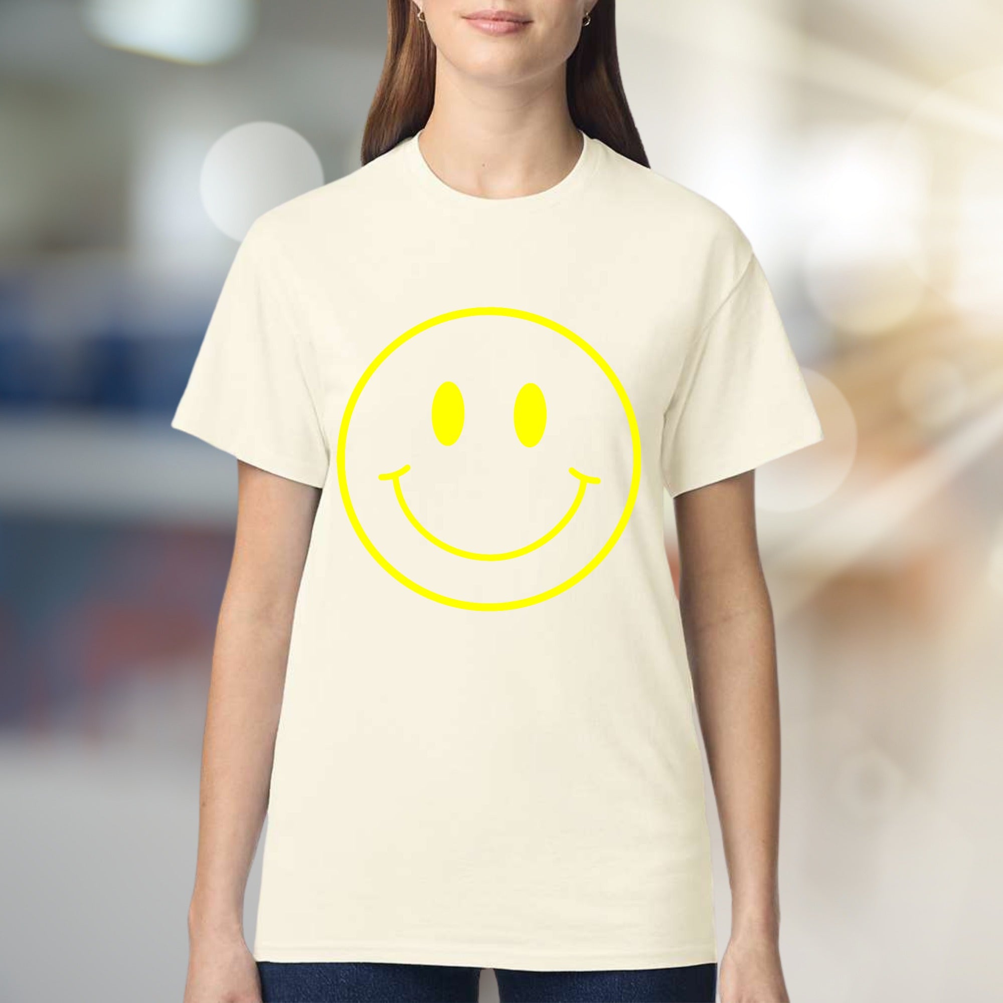 Signature Detail (Winking Smiley) Trendy Graphic Tee, a Happy-Go-Lucky Pick for Everyone