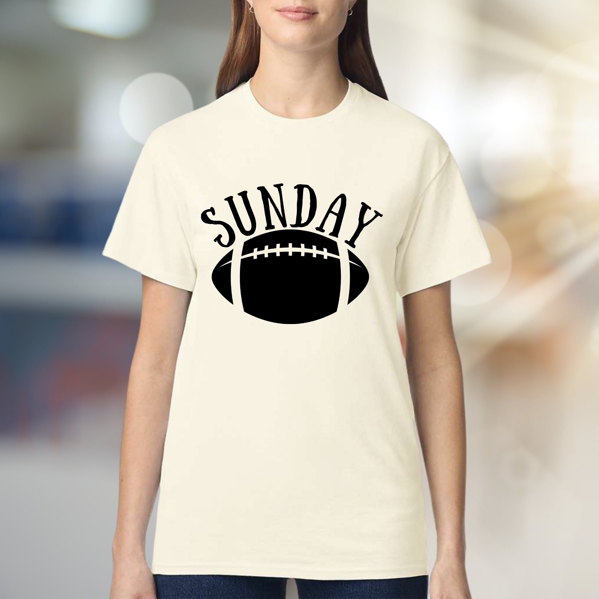 "SUNDAY" Football Graphic Tee, a Game Day Pick for Sports Fans