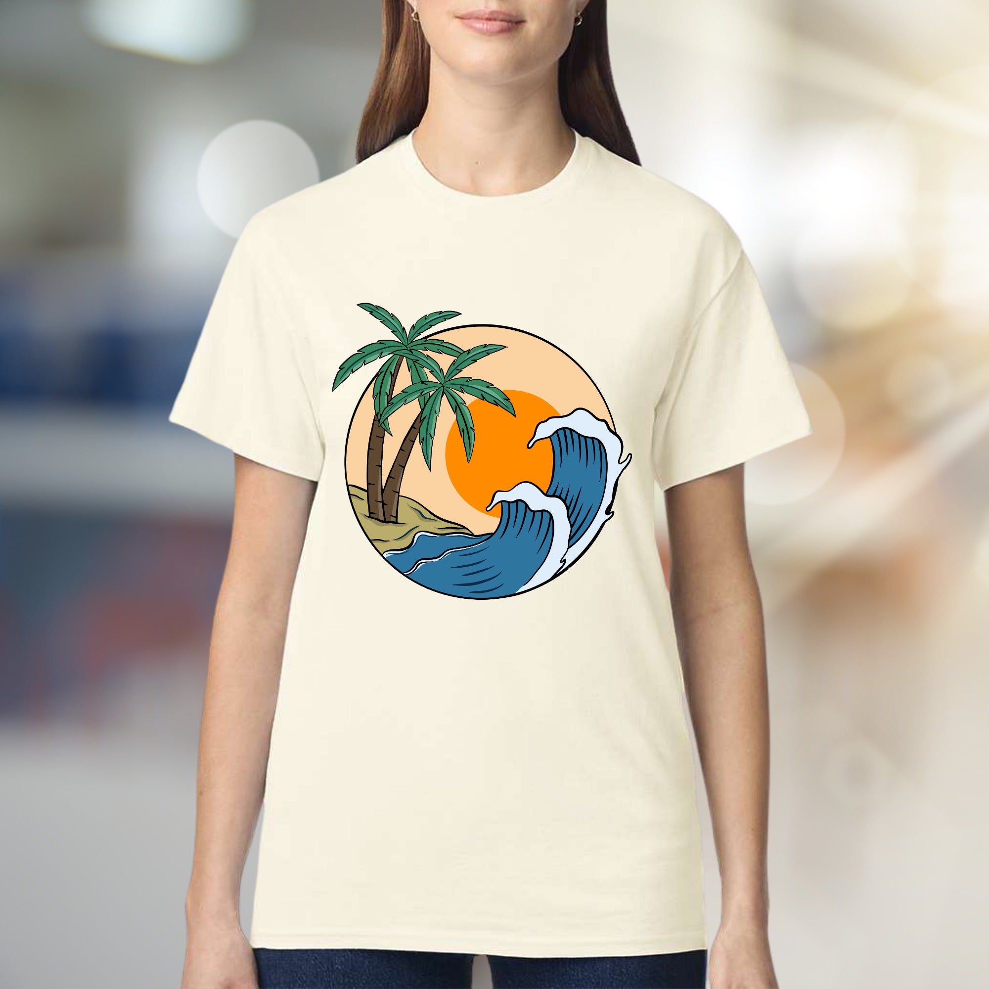Coastal Escape Graphic Tee, a Beach Lover's Pick for Everyday Style