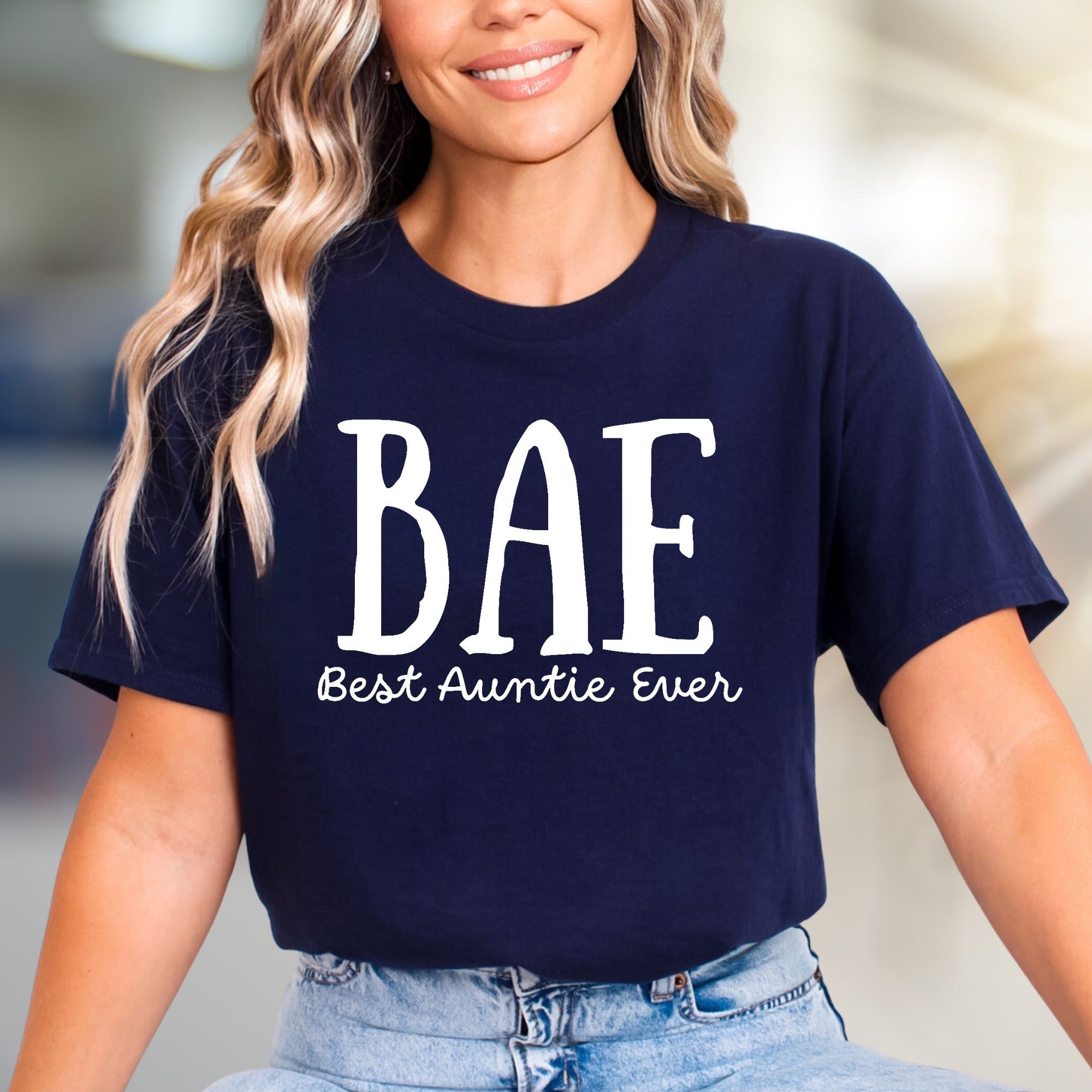 BAE Best Auntie Ever Definition Slogan Tee For A Favorite Aunt