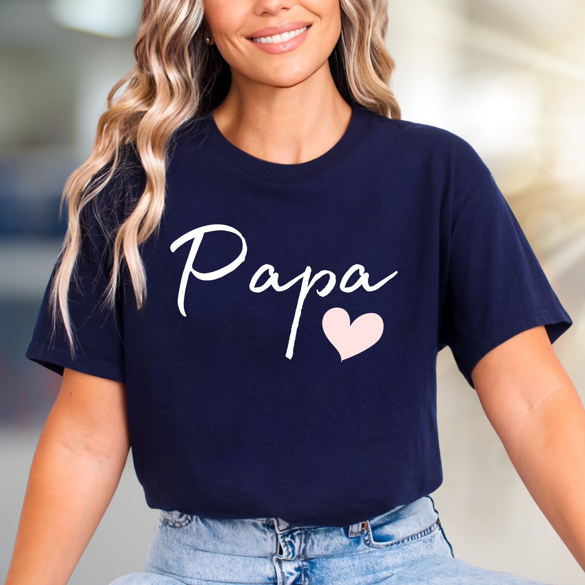 "Papa" Script Heart Graphic Tee, a Father's Day Pick for Loved Ones