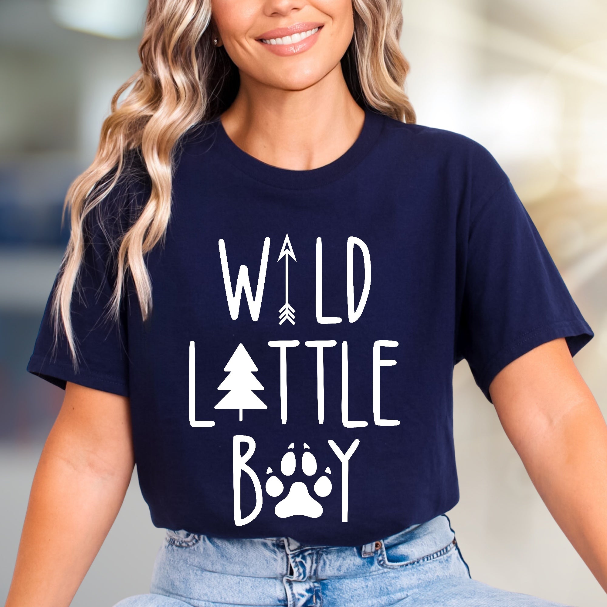 "Wild Little Boy" Wilderness Graphic Tee, a Nature-Inspired Pick for Adventurous Parents