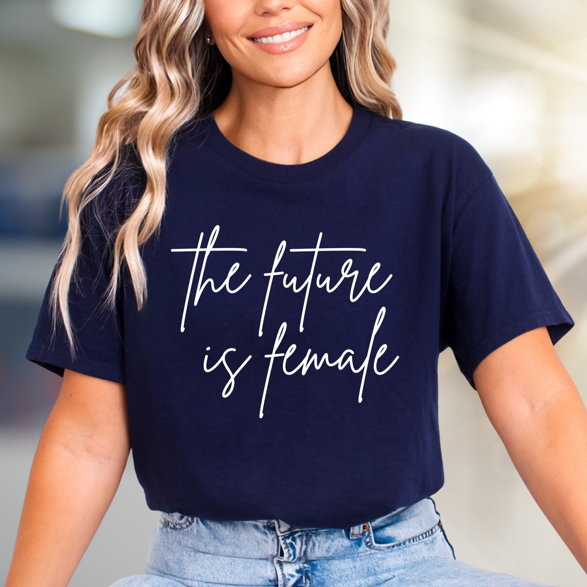 “The Future Is Female” Empowering Graphic Tee, a Feminist Pick for Activists