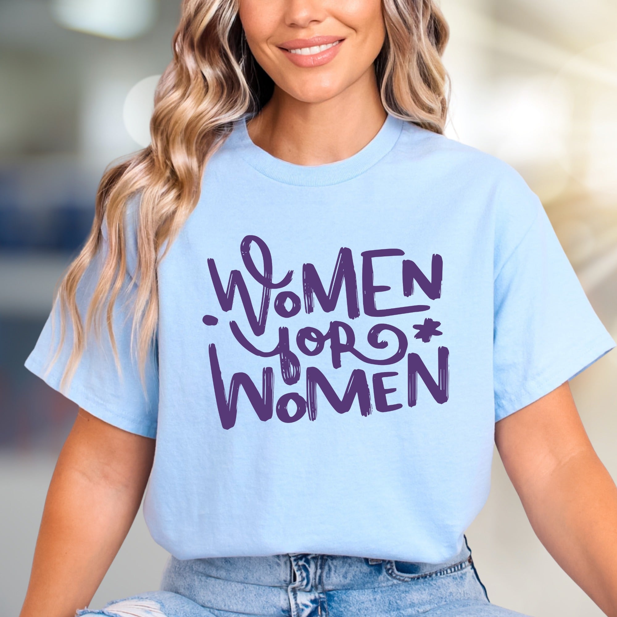 "Women For Women" Empowerment Graphic Tee, a Bold Statement for Advocates