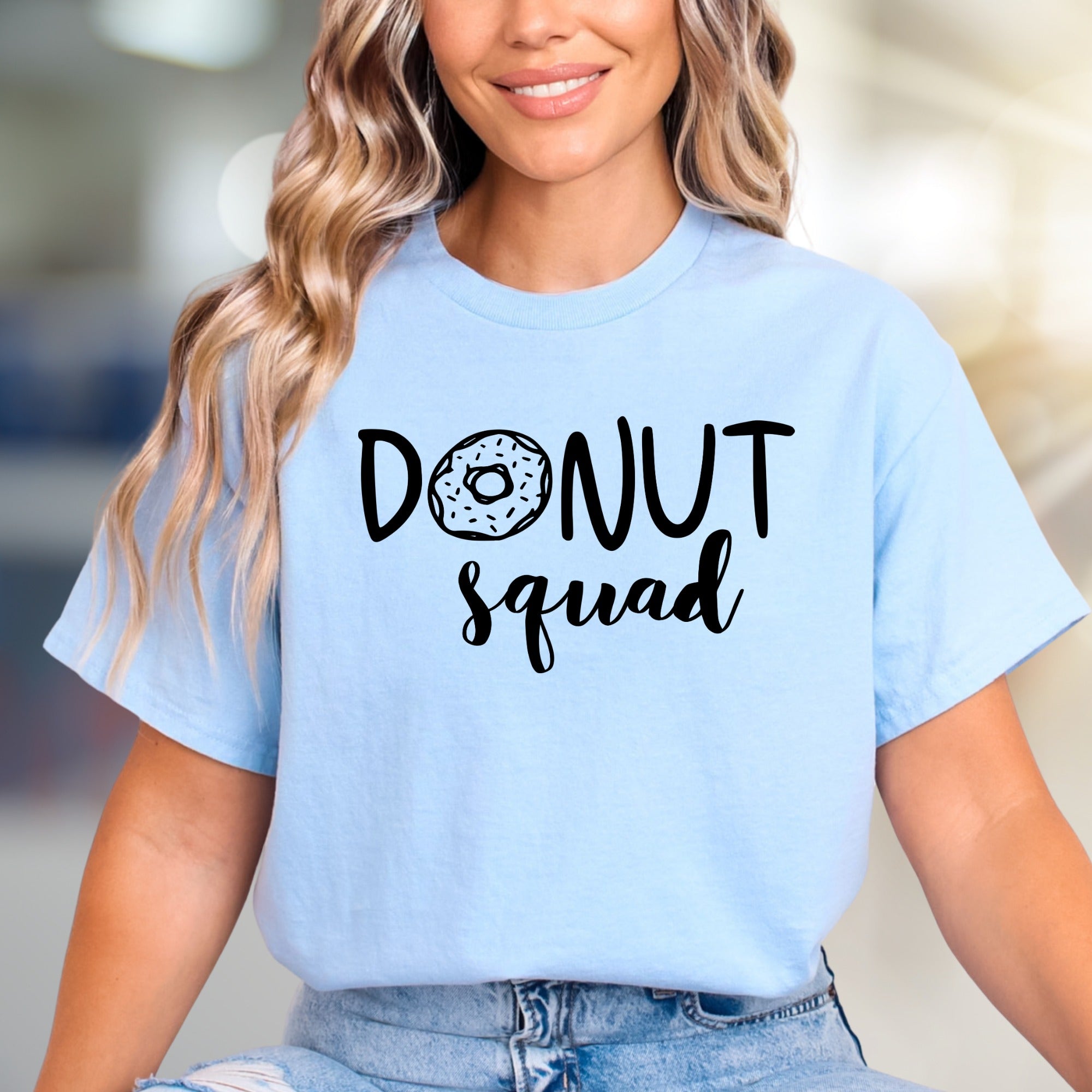 "Donut Squad" Sweet Treat Graphic Tee, a Fun Foodie Pick for Enthusiasts