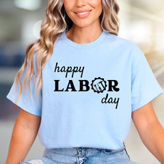 "happy LABOR day" Work & Tools Graphic Tee, a Celebration Pick for Everyone