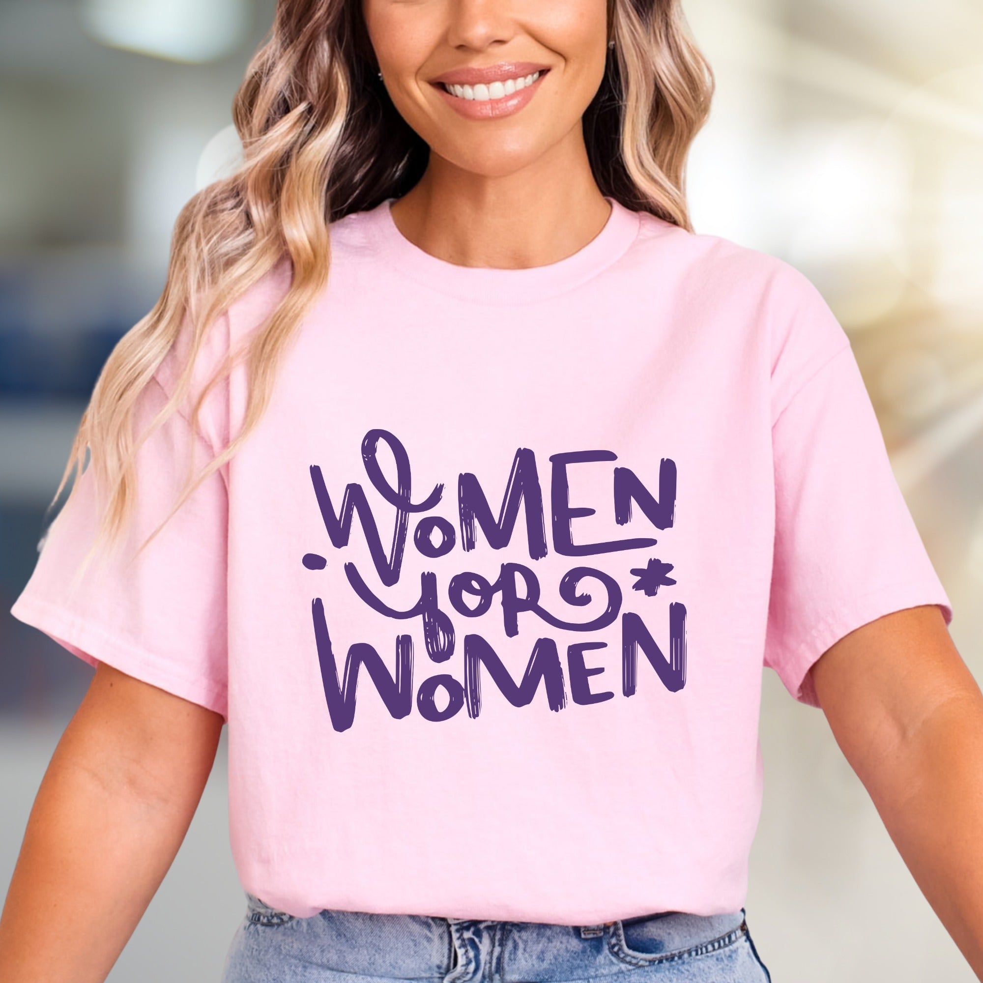 "Women For Women" Empowerment Graphic Tee, a Bold Statement for Advocates