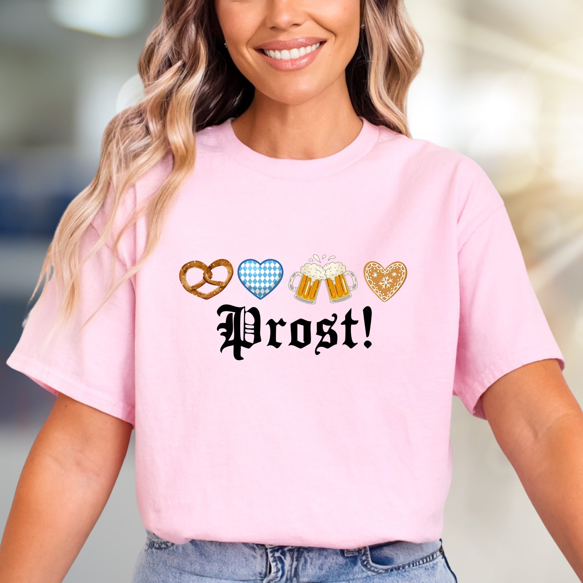 Prost! Bavarian Celebration Graphic Tee, a Festive Pick for Beer Lovers