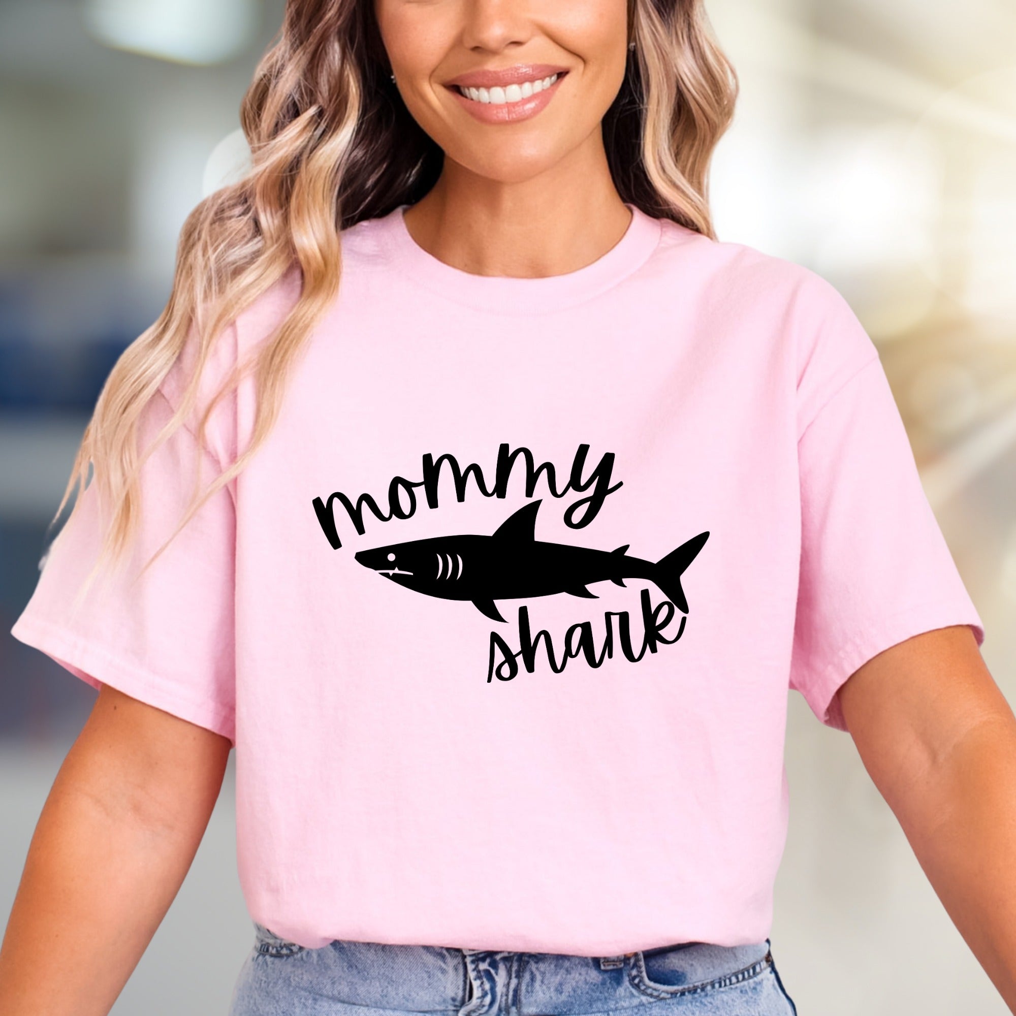 Mommy Shark Graphic Tee, A Fun Family Pick for Moms