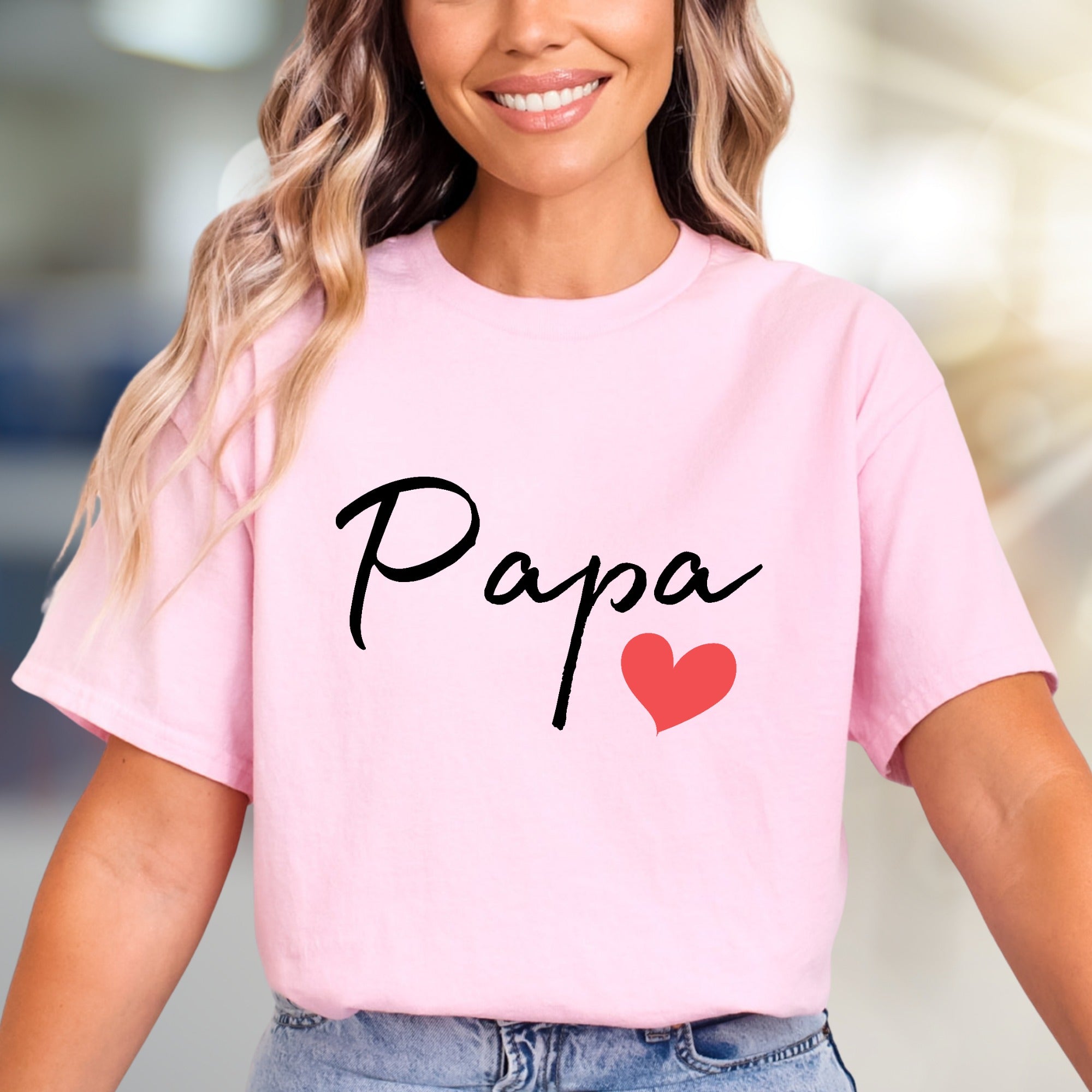 "Papa" Script Heart Graphic Tee, a Father's Day Pick for Loved Ones