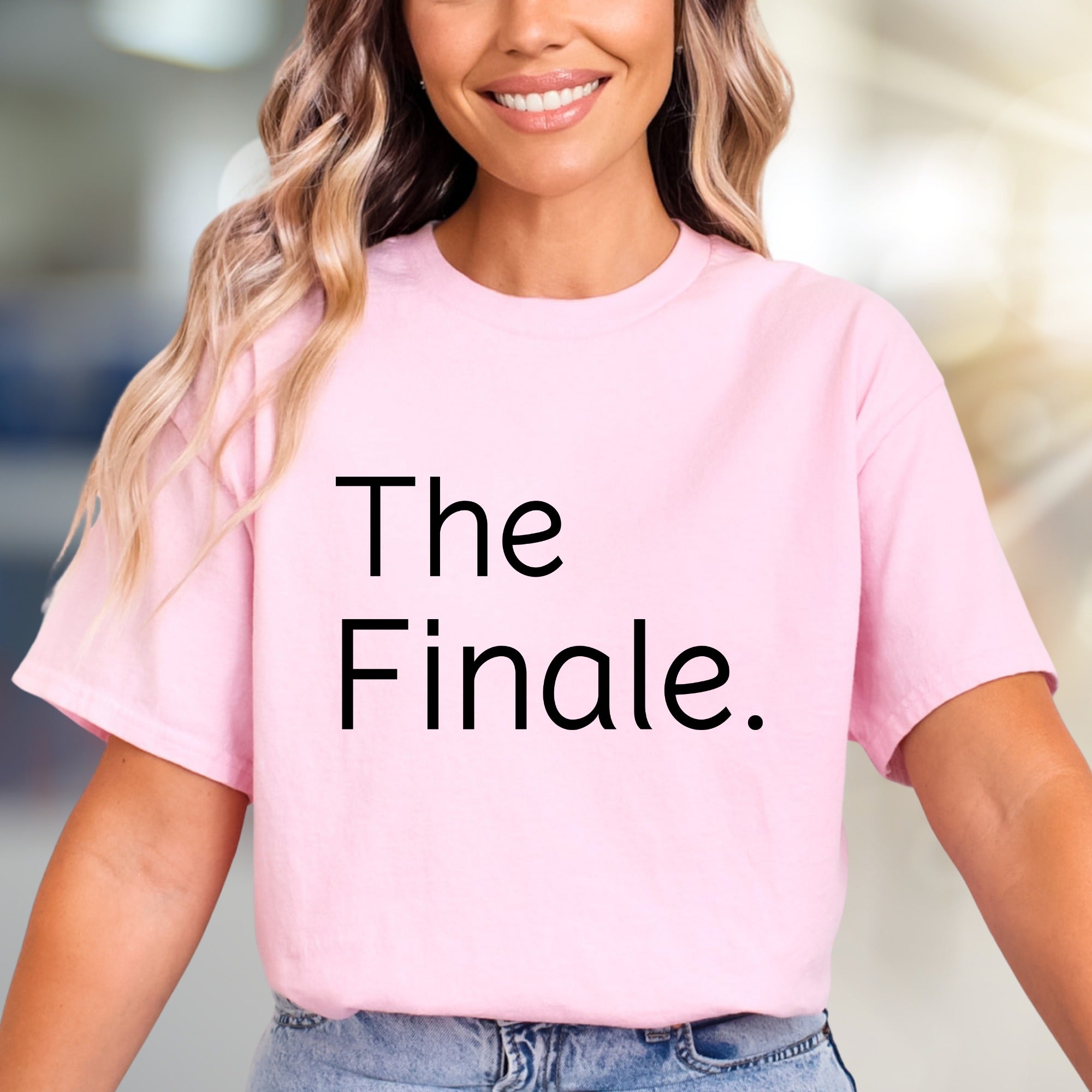 "The Finale." Minimalist Statement Graphic Tee, a Bold Pick for Modern Minimalists