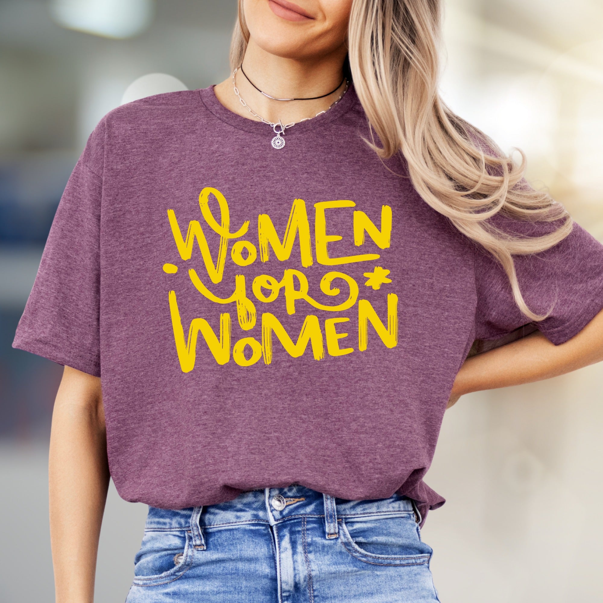 "Women For Women" Empowerment Graphic Tee, a Bold Statement for Advocates