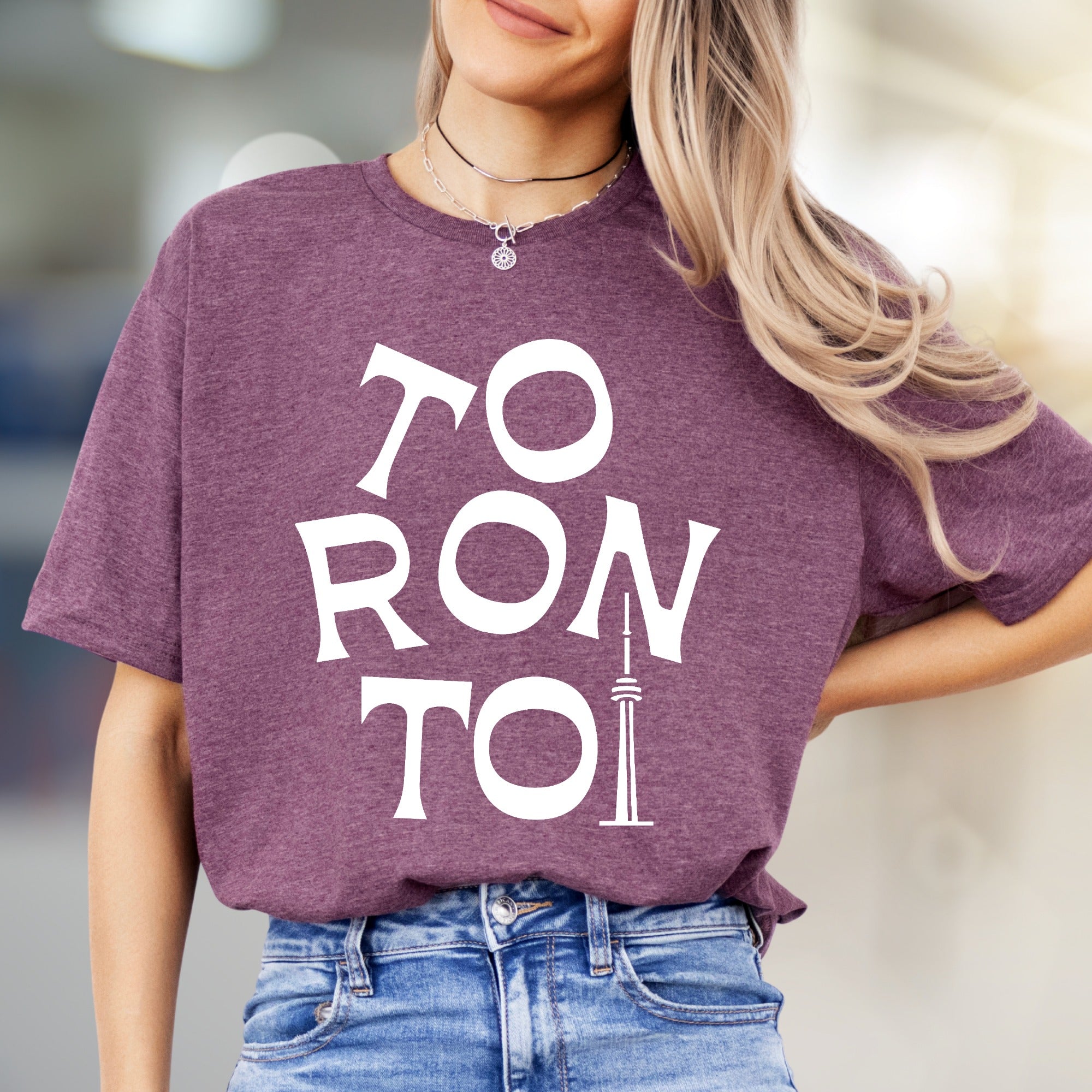 “Toronto” Cityscape Graphic Tee, a Travel Souvenir Pick for Urban Explorers