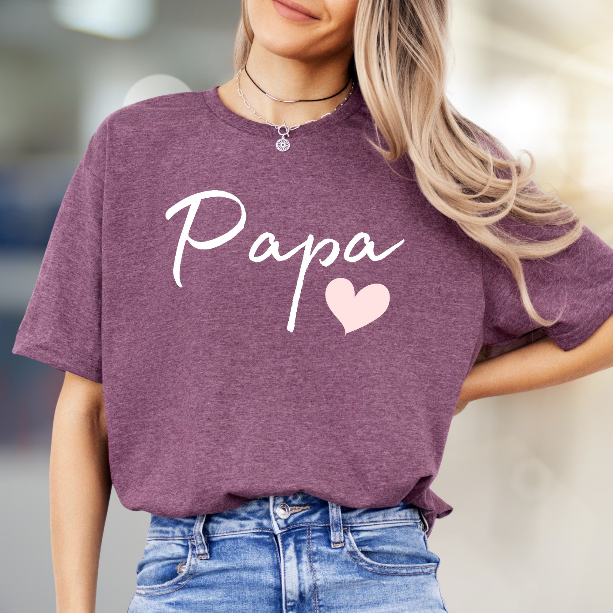 "Papa" Script Heart Graphic Tee, a Father's Day Pick for Loved Ones