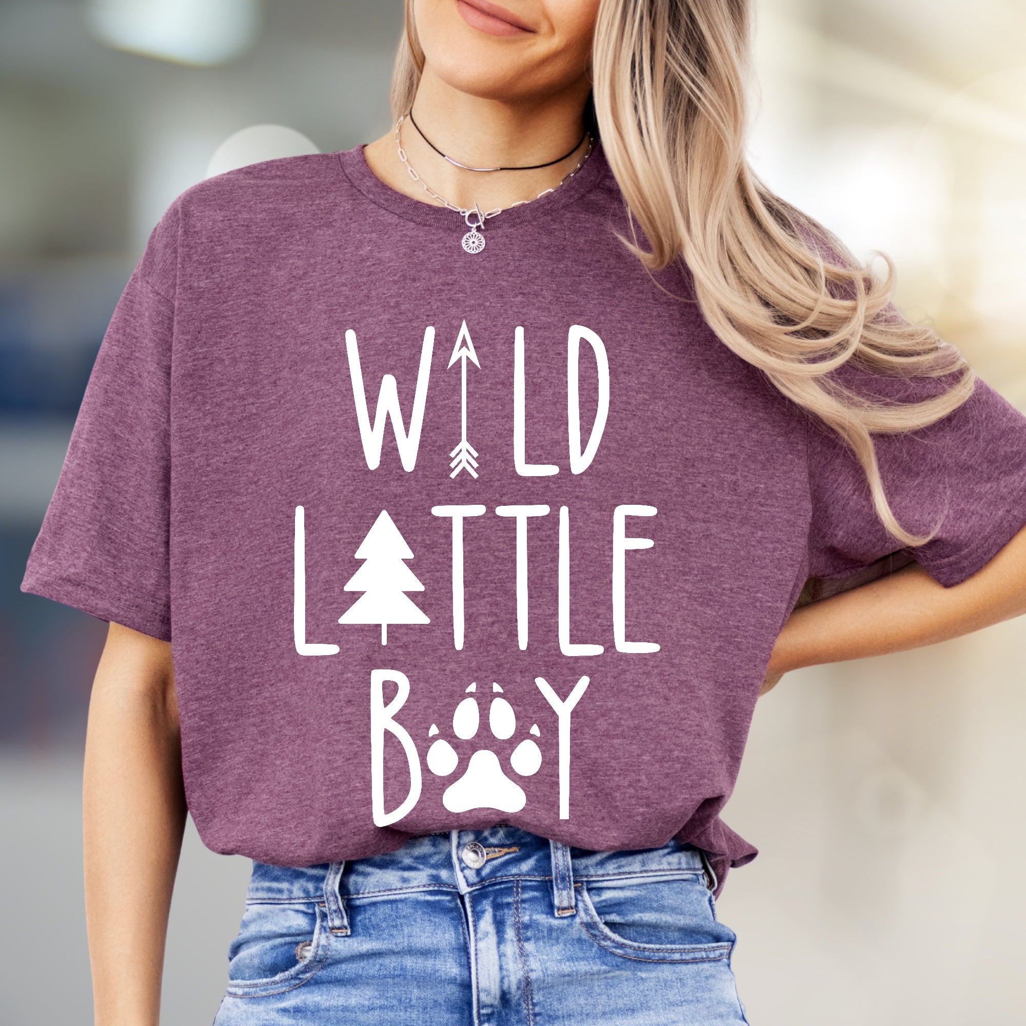 "Wild Little Boy" Wilderness Graphic Tee, a Nature-Inspired Pick for Adventurous Parents