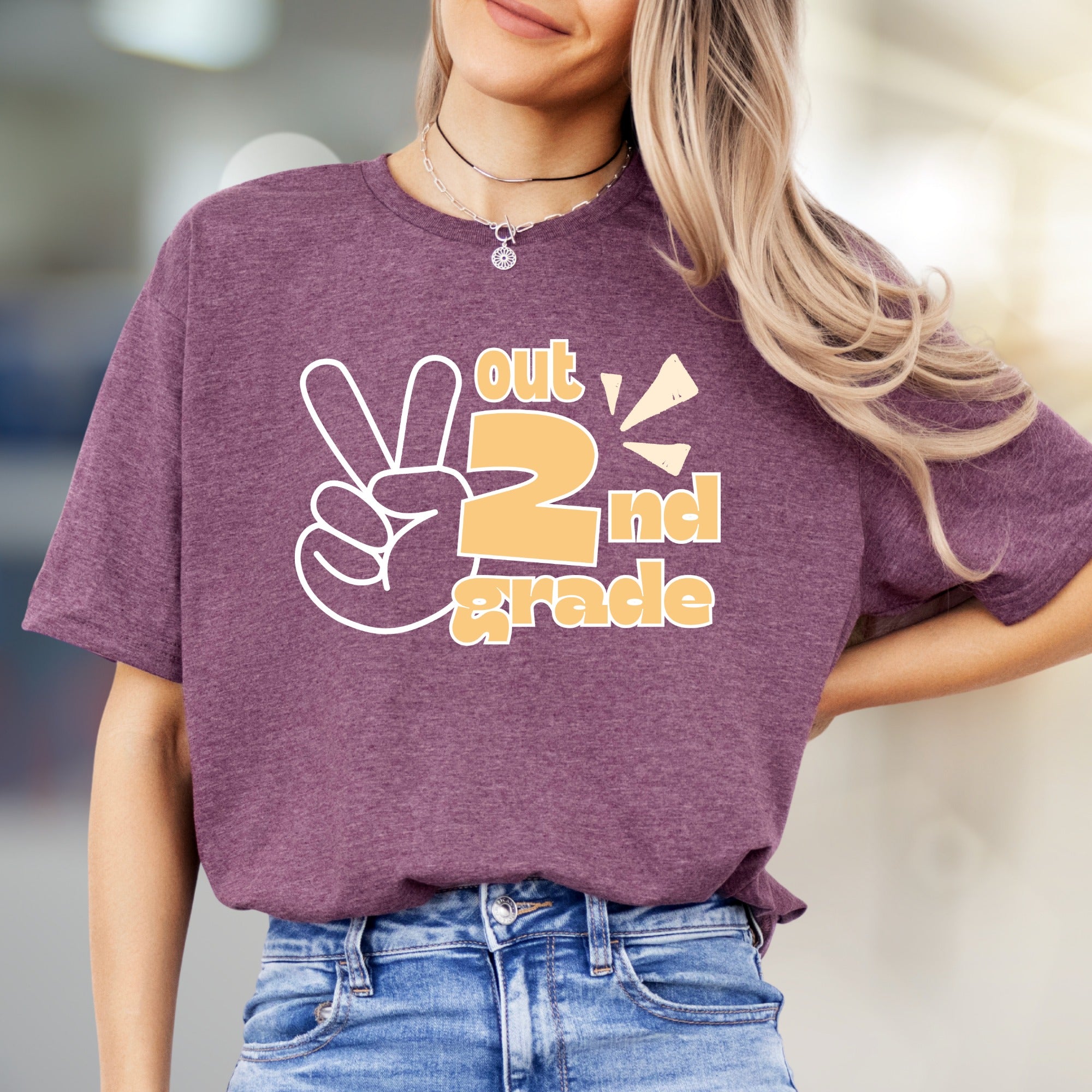 "Out 2nd Grade" School's Out Graphic Tee, a Celebration Pick for Students