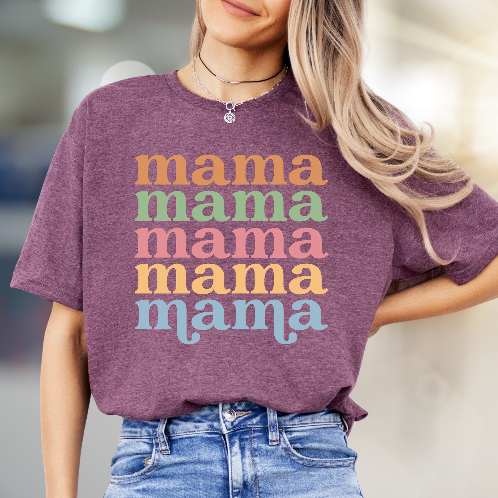 "Mama Mama Mama Mama Mama" Retro Graphic Tee, A Mother's Day Pick for Her