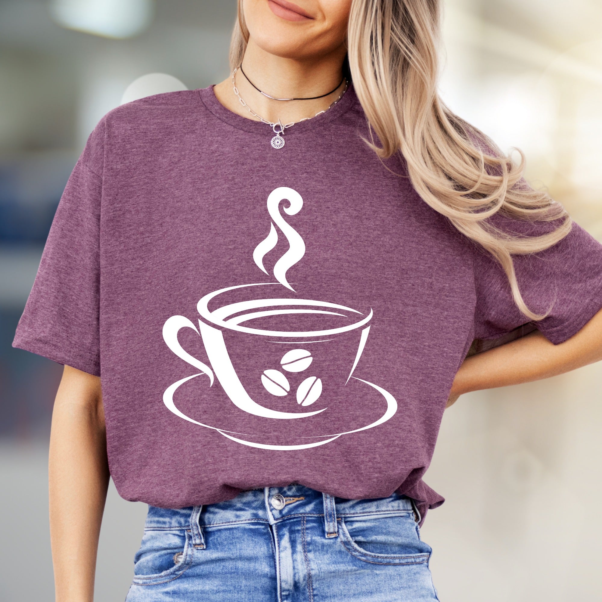 Steaming Coffee Cup Graphic Tee, a Barista Core Pick for Coffee Lovers