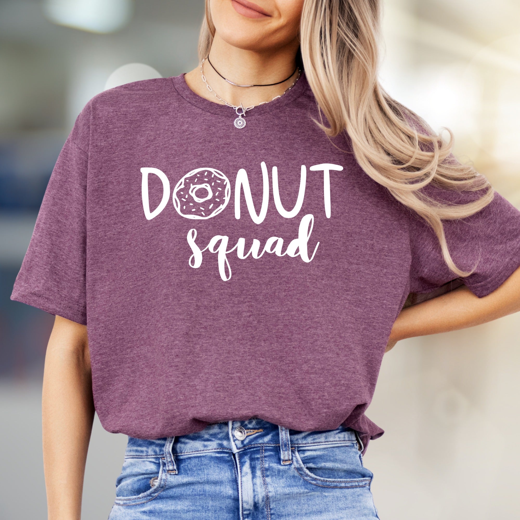 "Donut Squad" Sweet Treat Graphic Tee, a Fun Foodie Pick for Enthusiasts