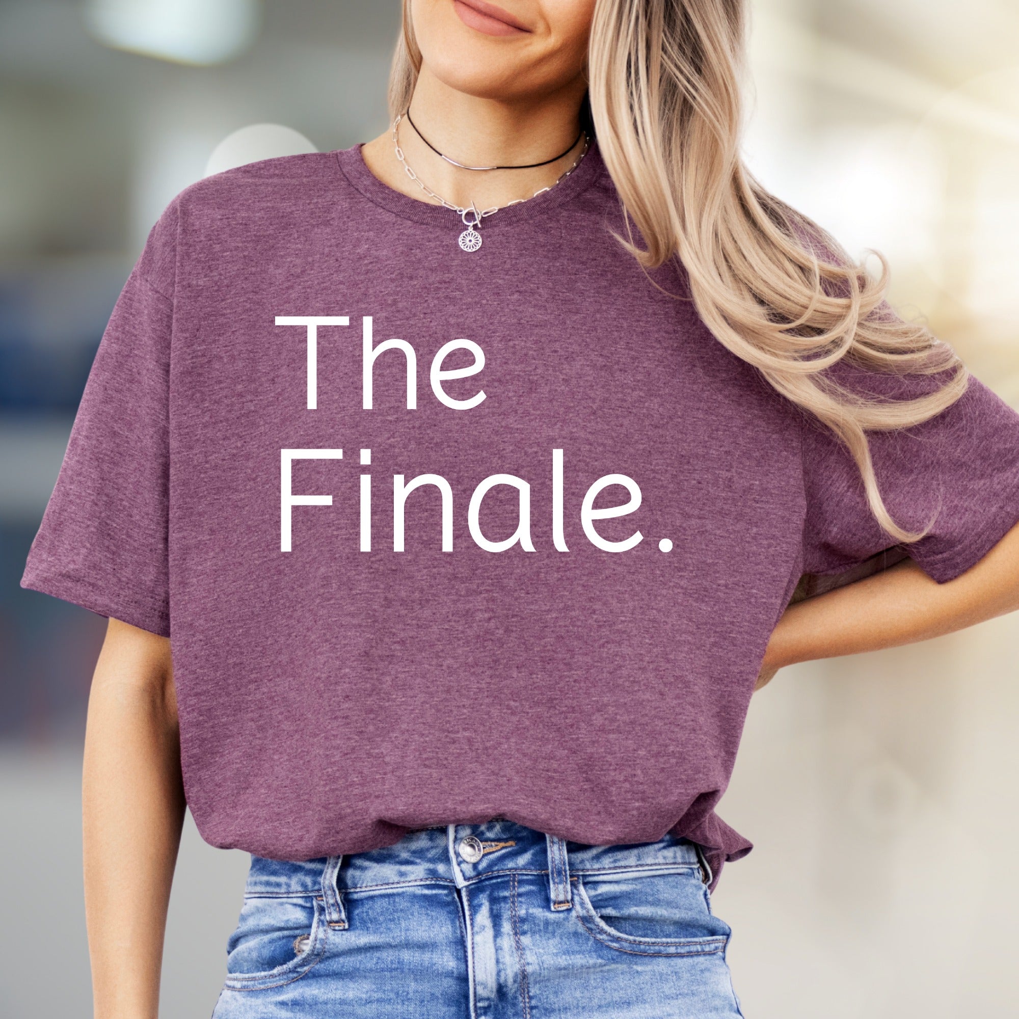 "The Finale." Minimalist Statement Graphic Tee, a Bold Pick for Modern Minimalists