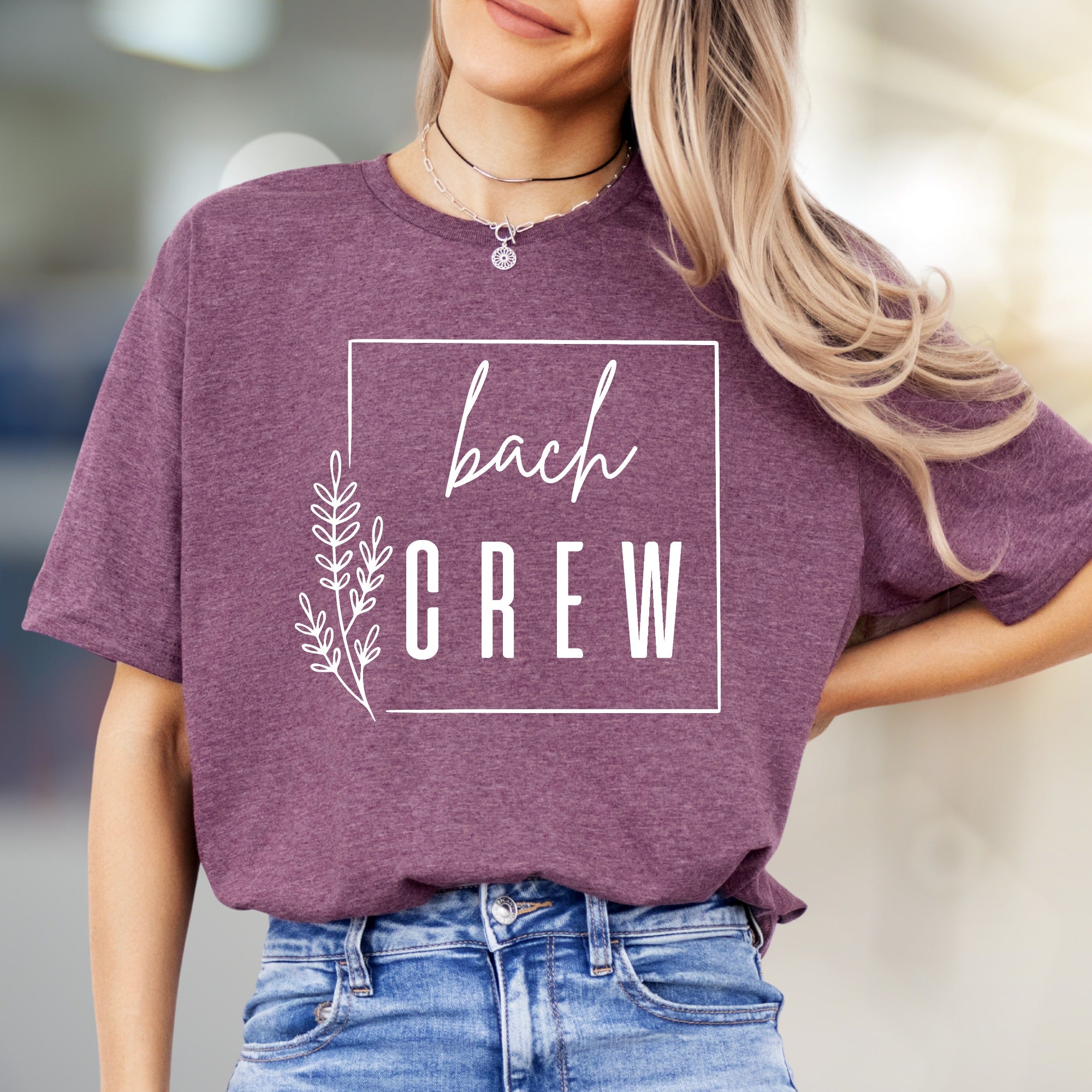 "Bach Crew" Bachelorette Party Favors T-Shirt, a Bridal Squad Celebration Tee for Groups