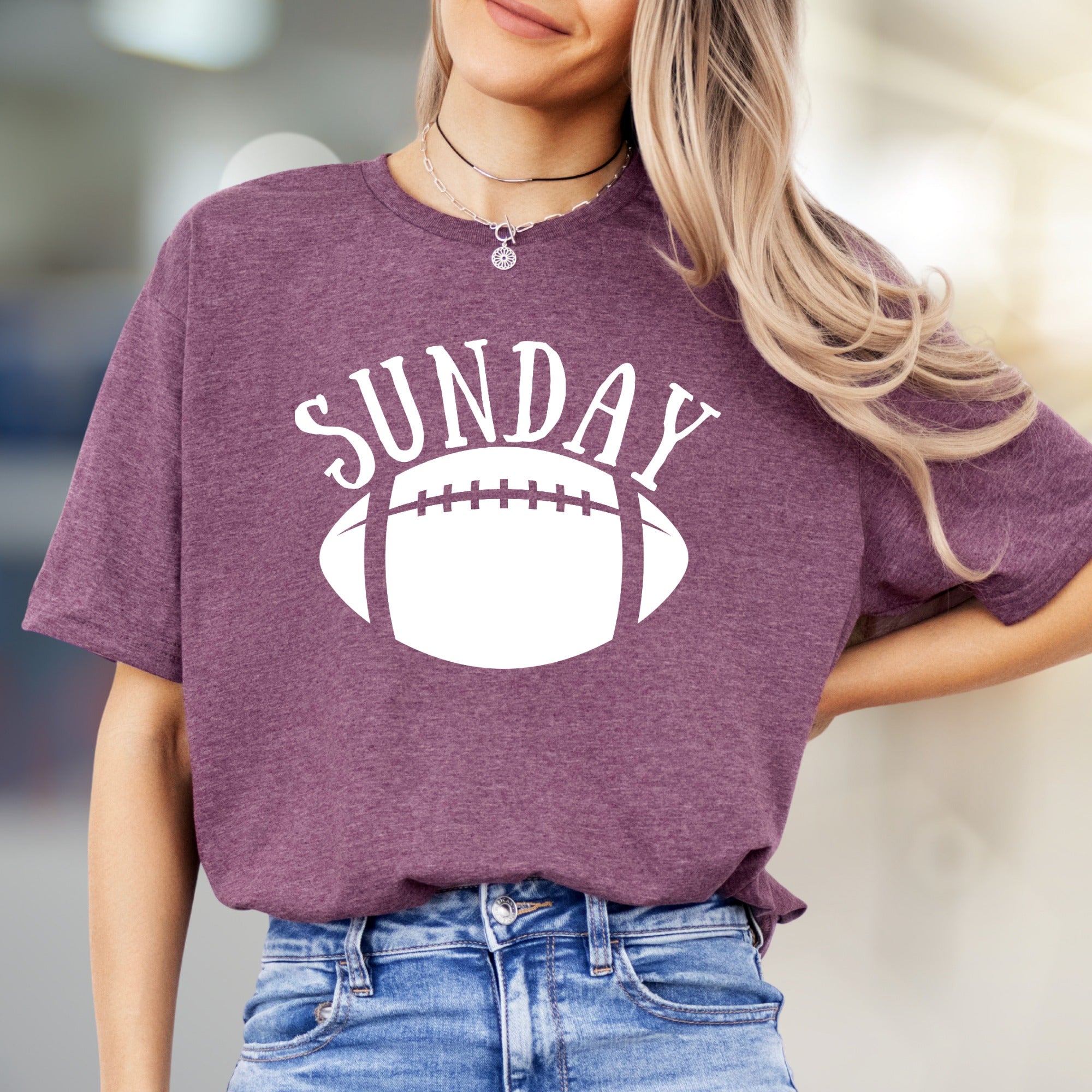 "SUNDAY" Football Graphic Tee, a Game Day Pick for Sports Fans