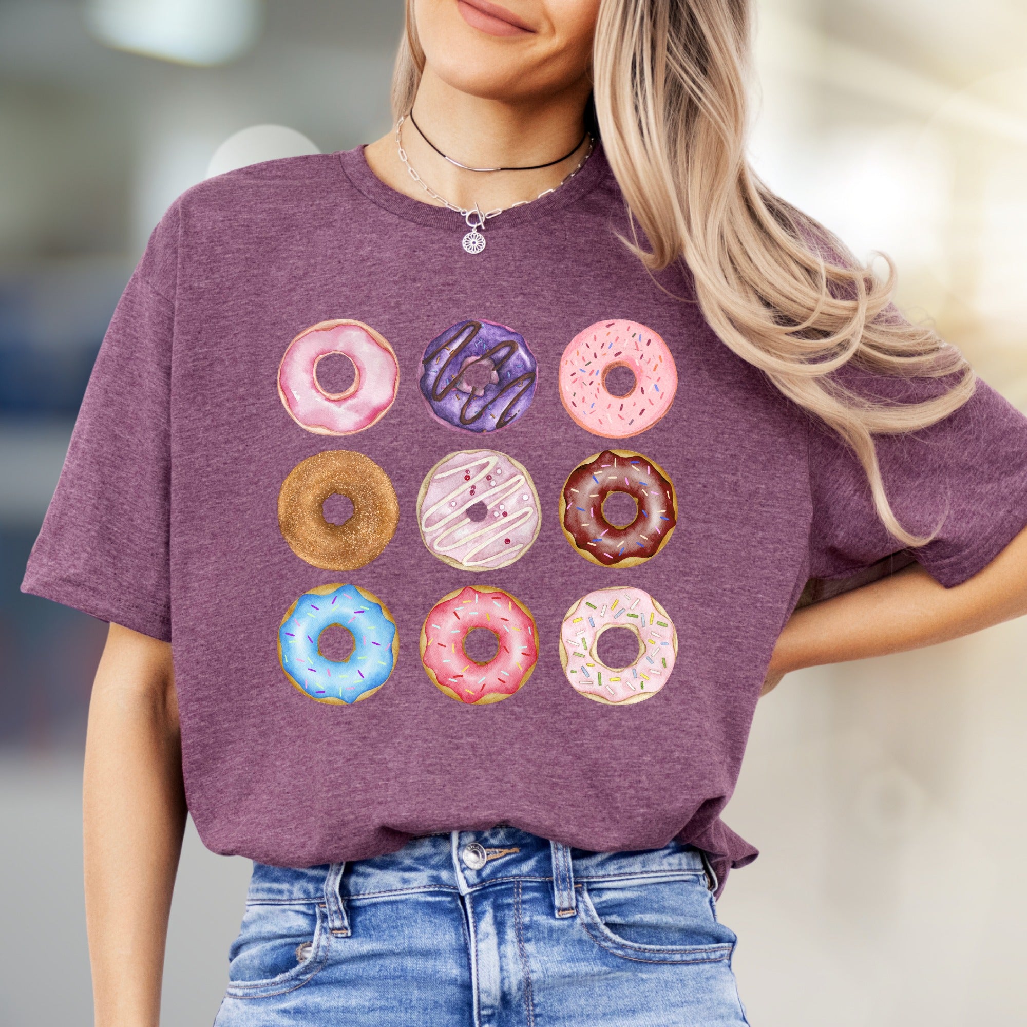 Donut Delights Dessert Graphic Tee, a Sweet Treat for Foodies
