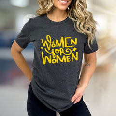 "Women For Women" Empowerment Graphic Tee, a Bold Statement for Advocates