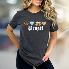 Prost! Bavarian Celebration Graphic Tee, a Festive Pick for Beer Lovers
