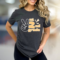 "Out 2nd Grade" School's Out Graphic Tee, a Celebration Pick for Students