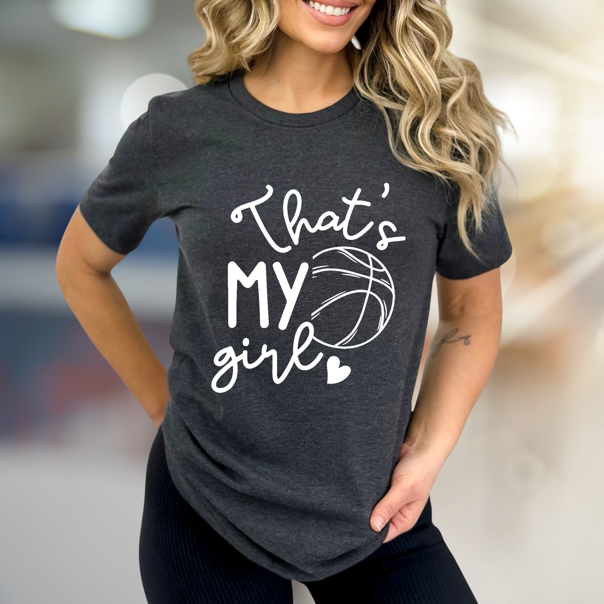"That's My Girl" Basketball Graphic Tee, a Fan Parent Pick for Game Day