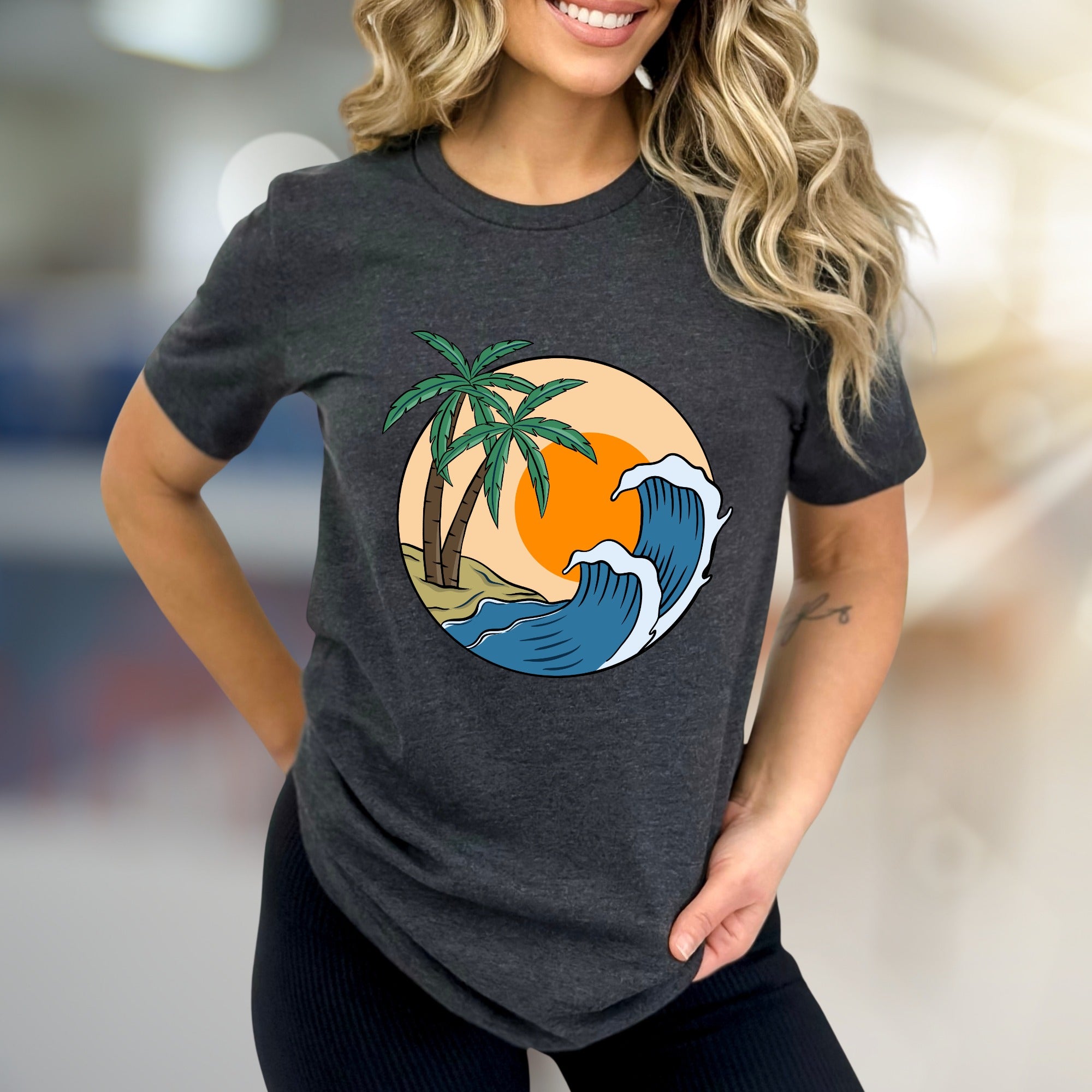 Coastal Escape Graphic Tee, a Beach Lover's Pick for Everyday Style