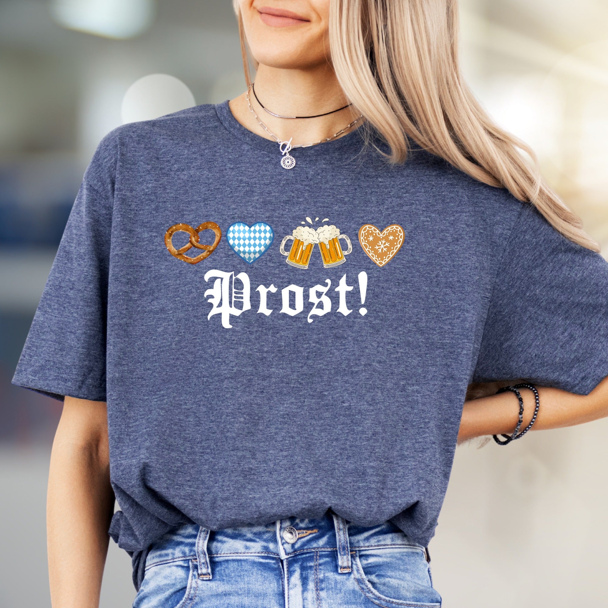 Prost! Bavarian Celebration Graphic Tee, a Festive Pick for Beer Lovers