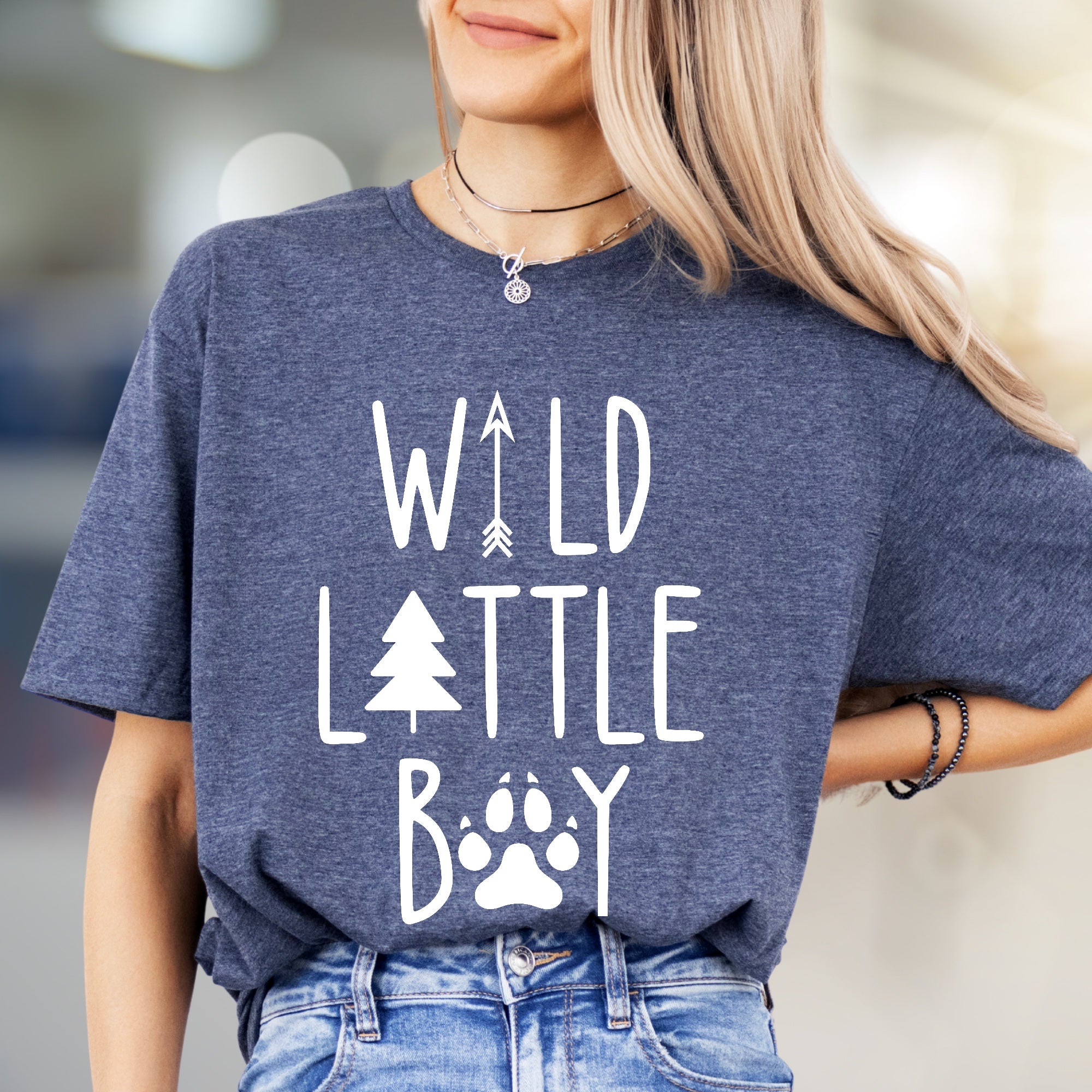 "Wild Little Boy" Wilderness Graphic Tee, a Nature-Inspired Pick for Adventurous Parents