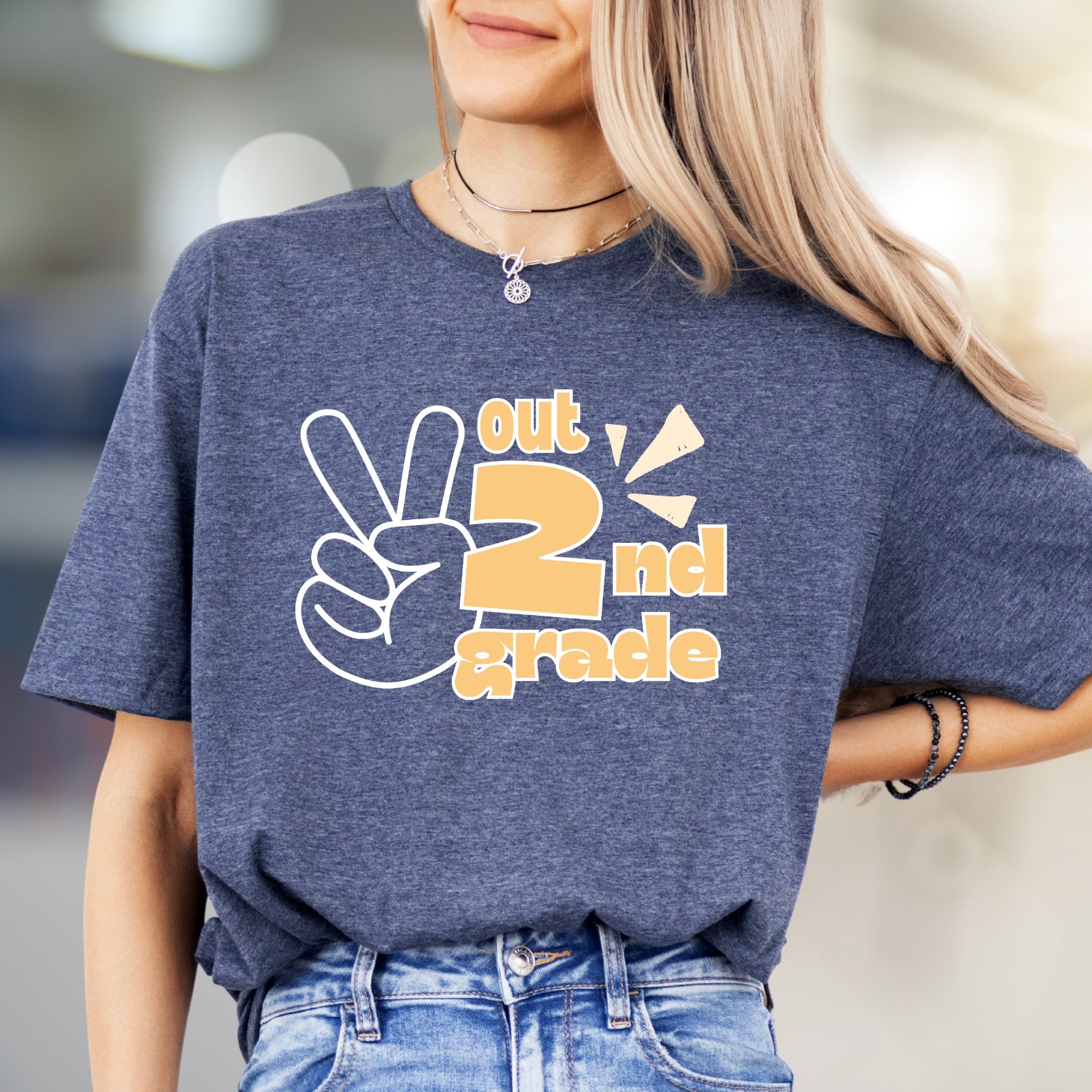 "Out 2nd Grade" School's Out Graphic Tee, a Celebration Pick for Students