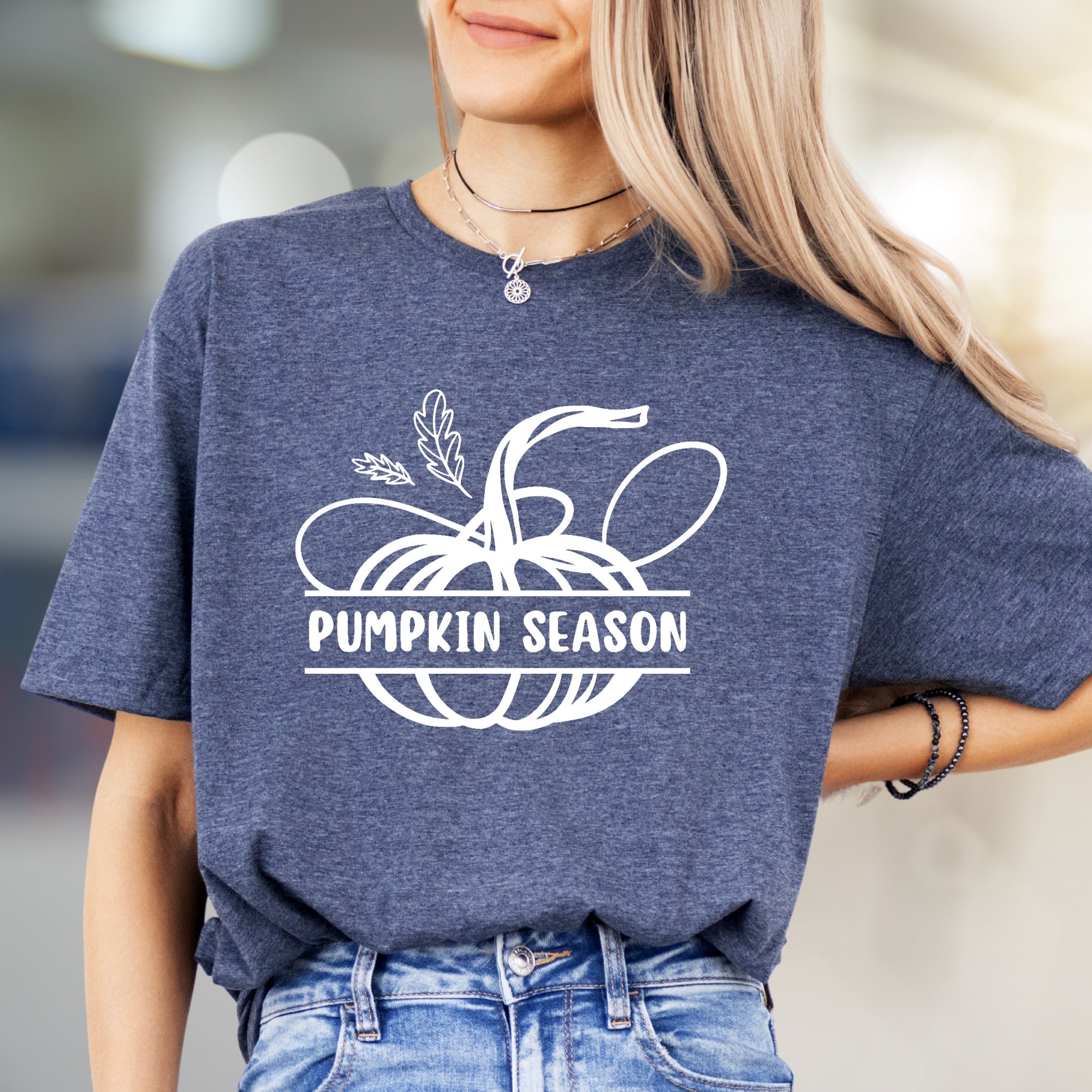 "Pumpkin Season" Autumn Graphic Tee, a Cozy Fall Pick for Everyone