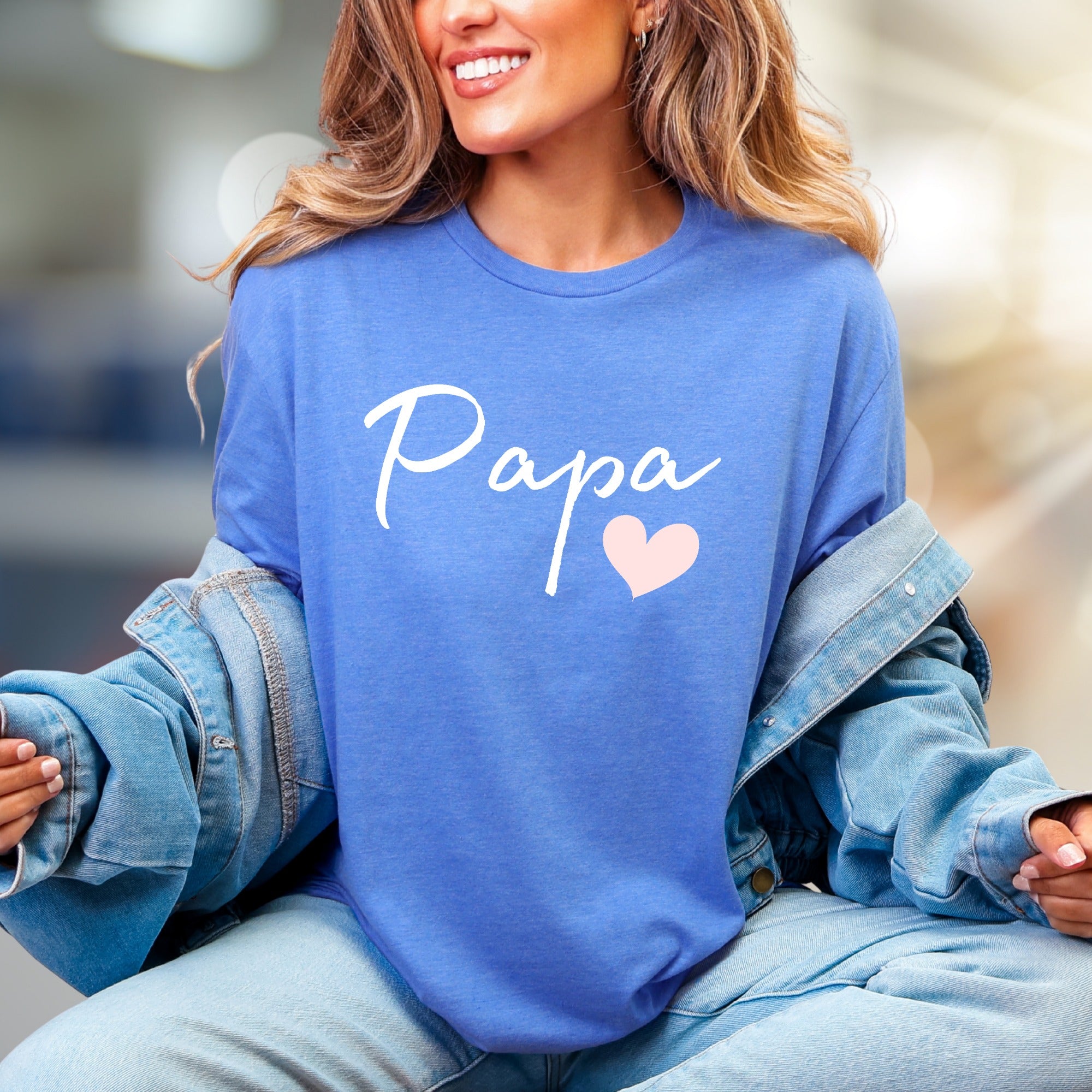 "Papa" Script Heart Graphic Tee, a Father's Day Pick for Loved Ones