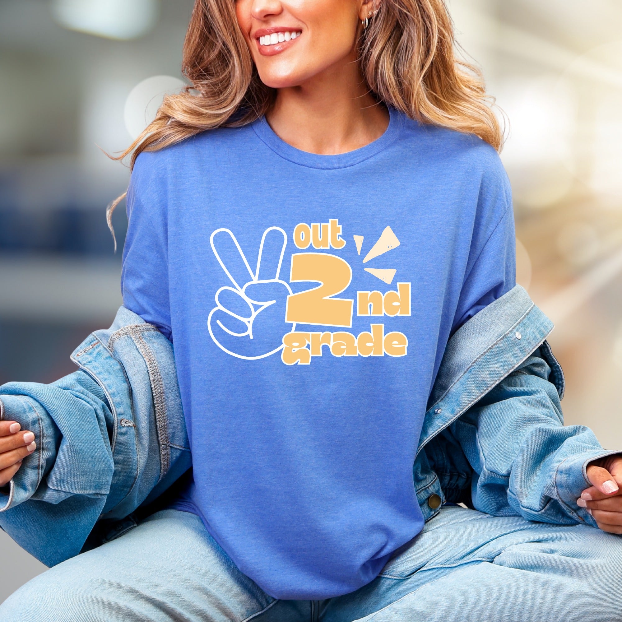 "Out 2nd Grade" School's Out Graphic Tee, a Celebration Pick for Students