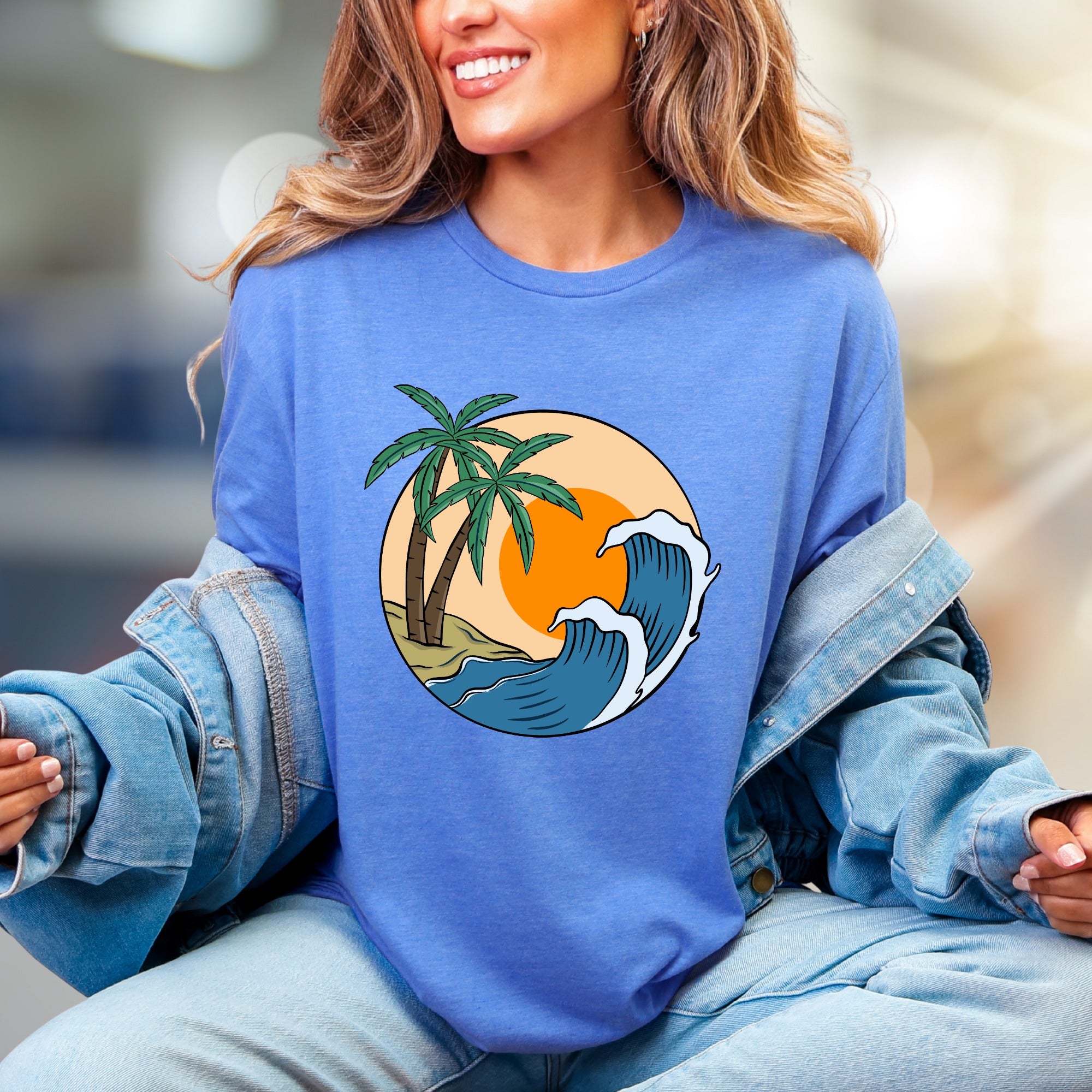 Coastal Escape Graphic Tee, a Beach Lover's Pick for Everyday Style