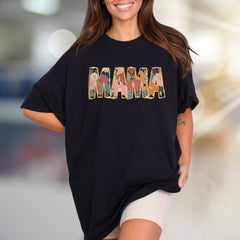 "MAMA" Floral Boho Graphic Tee, A Mother's Day Pick for Her