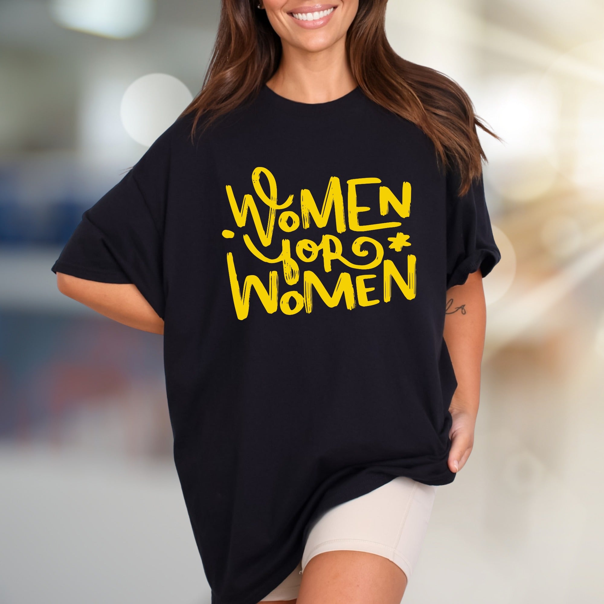 "Women For Women" Empowerment Graphic Tee, a Bold Statement for Advocates