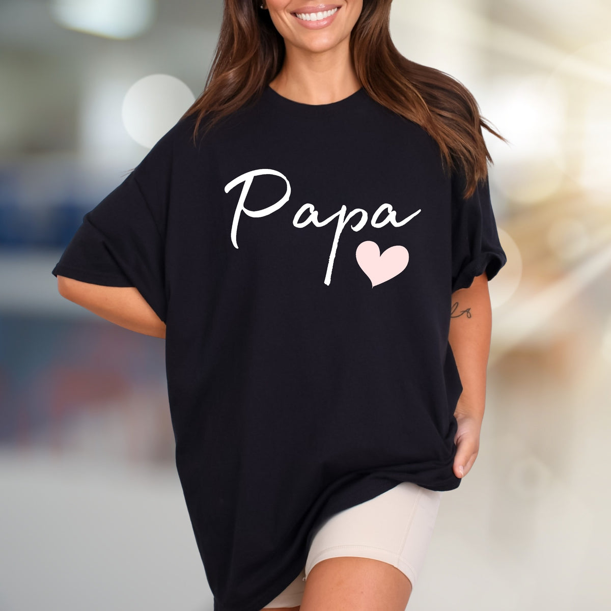 "Papa" Script Heart Graphic Tee, a Father's Day Pick for Loved Ones