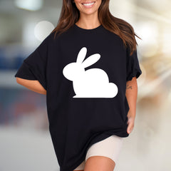Minimalist Bunny Graphic Tee, a Cute Animal Lover Pick for Everyday Comfort