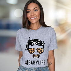 #BABYLIFE Leopard Cool Kid Graphic Tee, a Trendy Parent Pick for Modern Moms & Dads