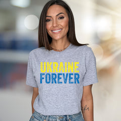 "Ukraine Forever" Patriotic Graphic Tee, a Statement Pick for Supporters