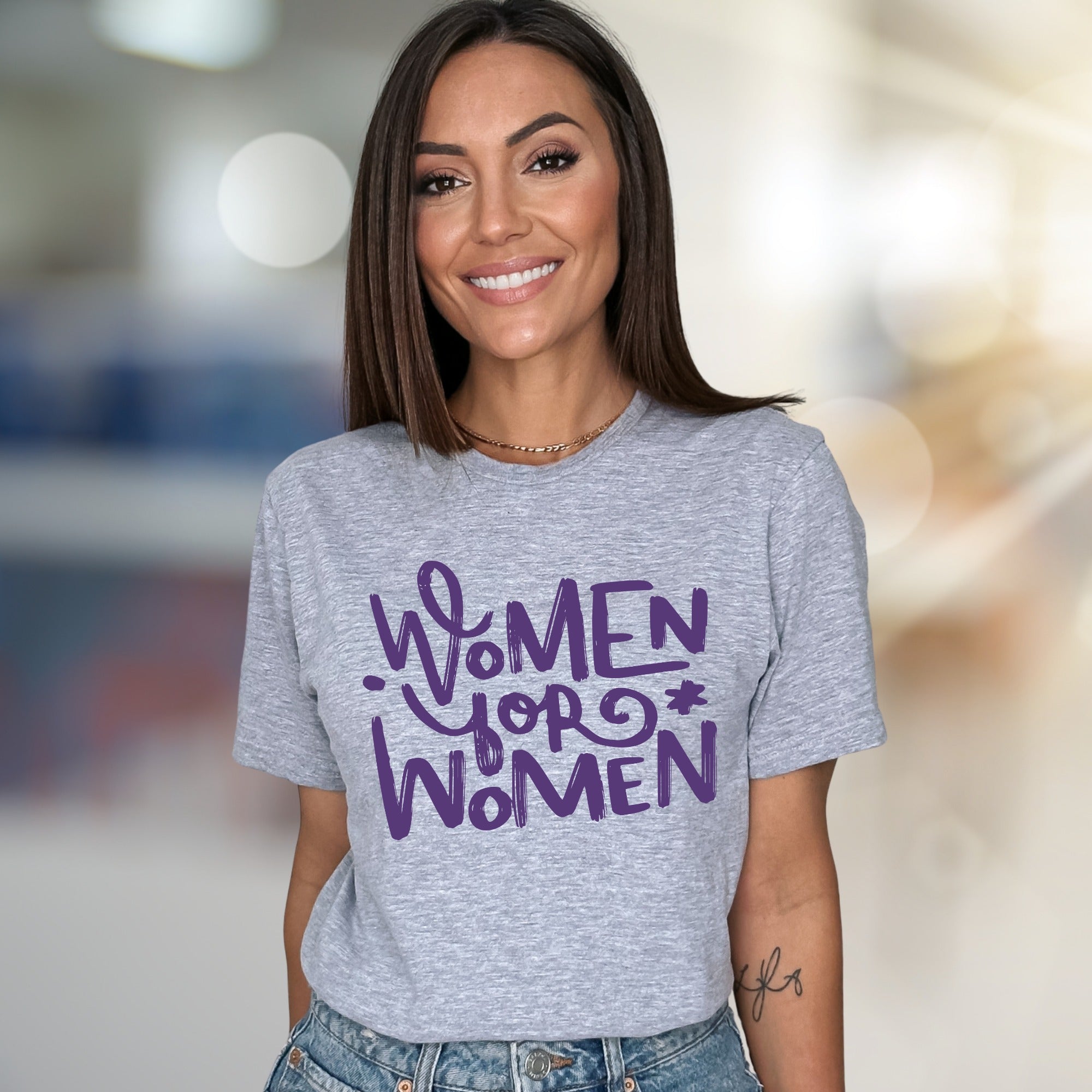 "Women For Women" Empowerment Graphic Tee, a Bold Statement for Advocates