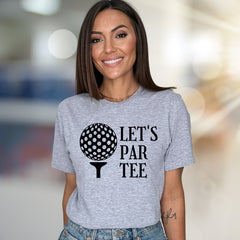 Let's Par Tee Golf Graphic Tee, A Playful Sports Pick for Golfers